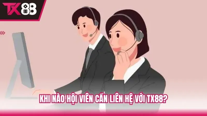 Trong nhiều trường hợp hội viên kết nối với TX88 để nhận hỗ trợ